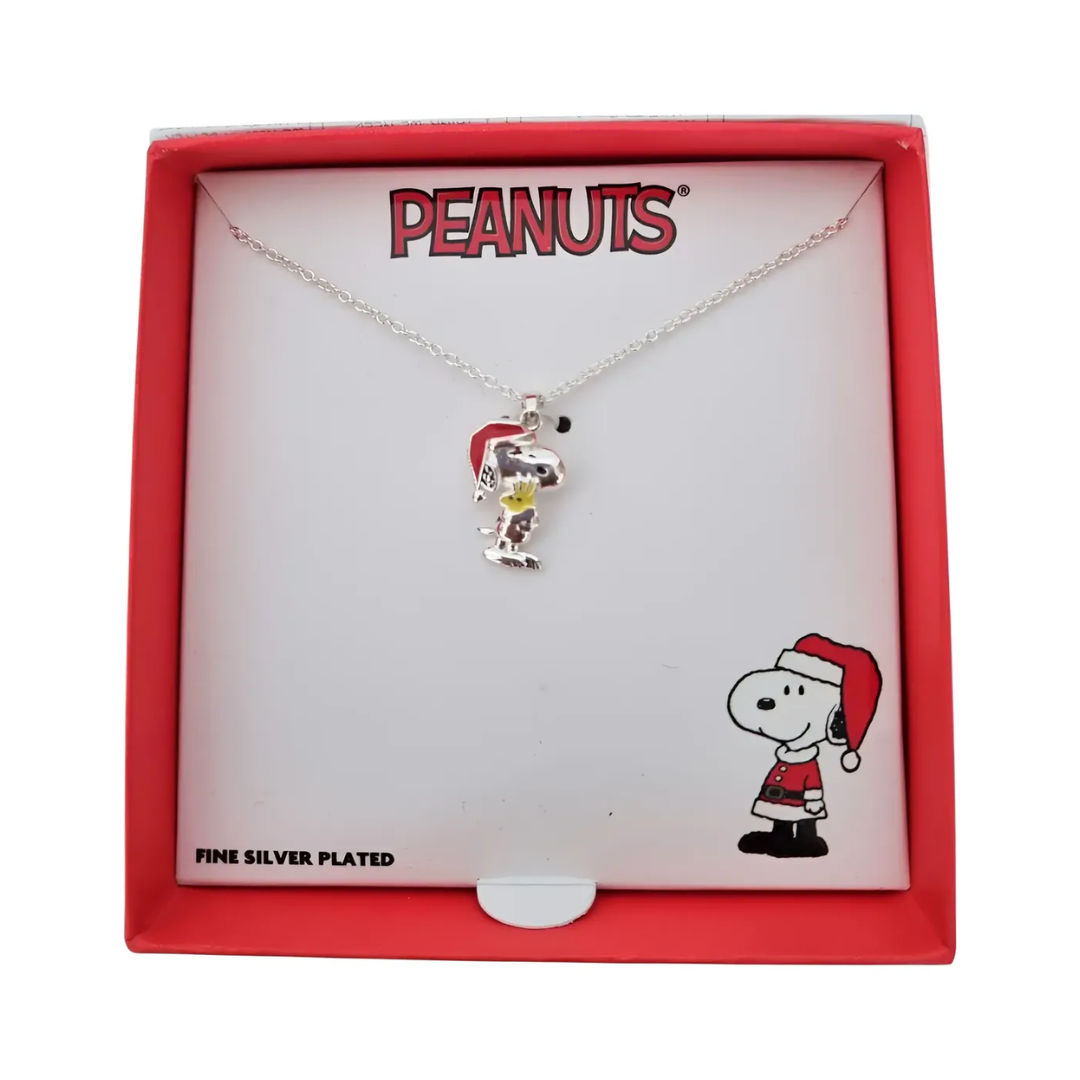 Collar Snoopy & Woodstock Navidad — Peanuts