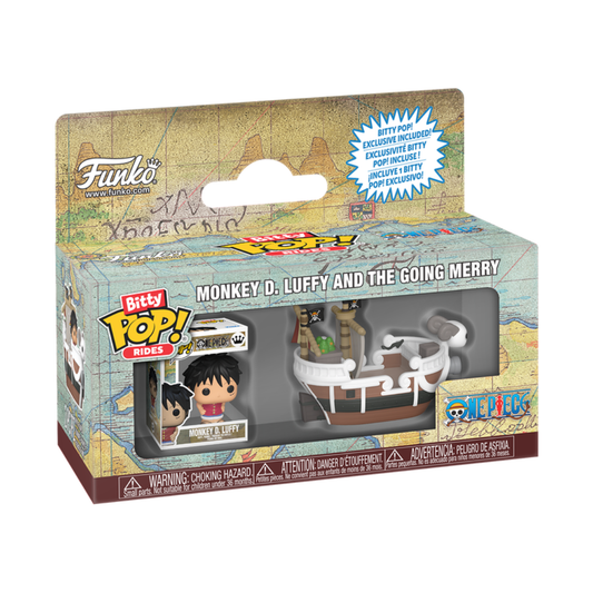 Bitty Pop Rides: Monkey D. Luffy y el Going Merry
