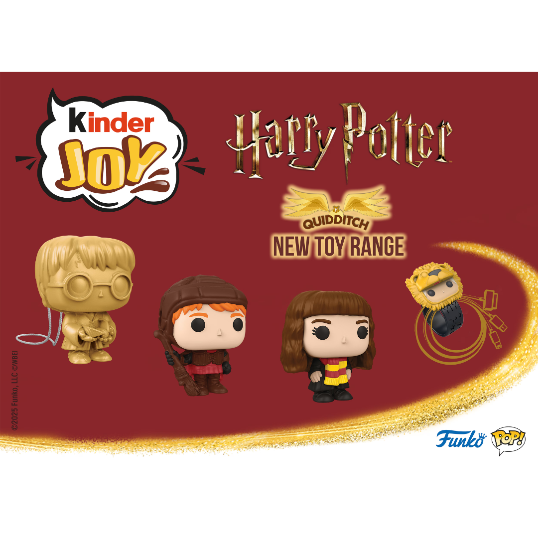 Kinder Joy Harry Potter – Edición Quidditch (Funko Pop)