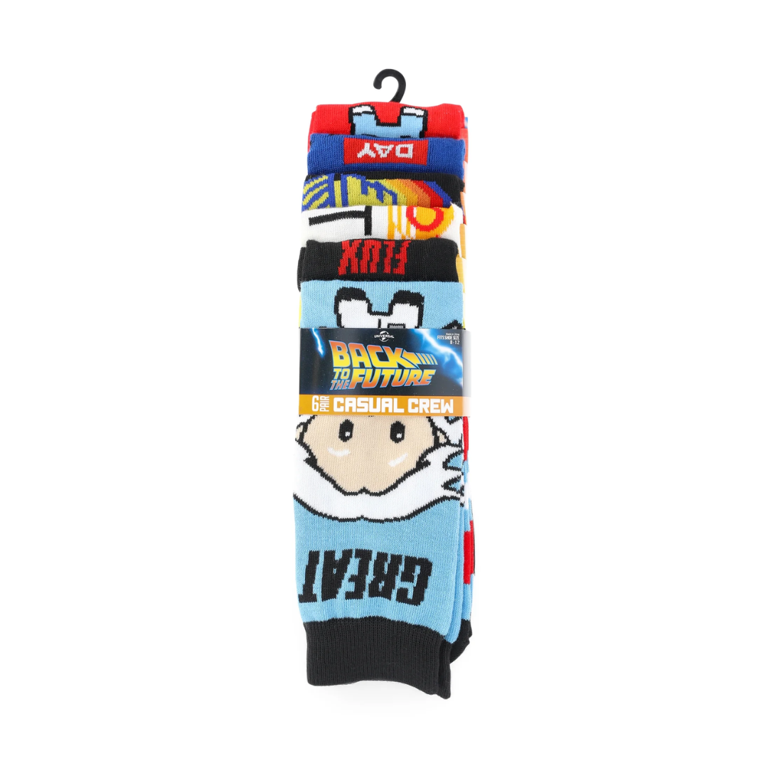 Back to the Future – Pack 6 Calcetines