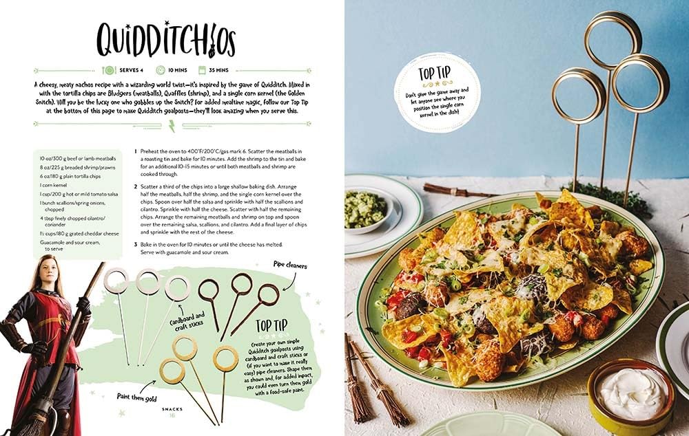 El Recetario Oficial de Harry Potter (40+ recetas inspiradas en las películas)