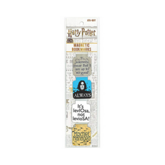 Set de 4 Marcapáginas Harry Potter