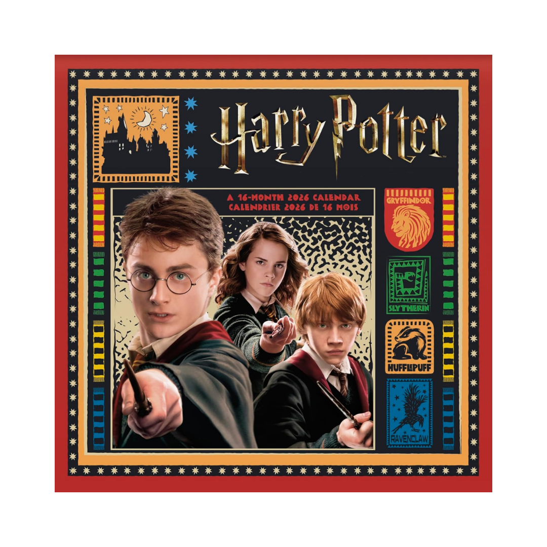 Calendario Harry Potter 2026 – Oficial (16 Meses)