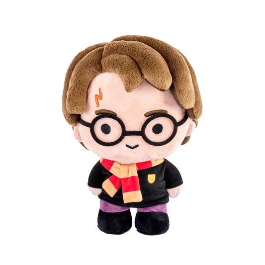 PREVENTA -Peluche de Harry Potter con Bufanda de Gryffindor – Mundo Mágico de Harry Potter