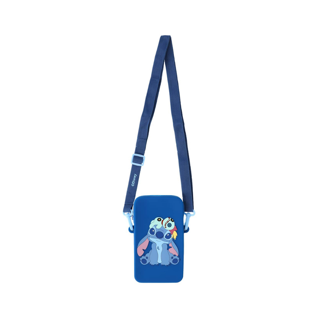 Crossbody Bolso Bandolera para Celular "Stitch y Trapos" - Lilo & Stitch
