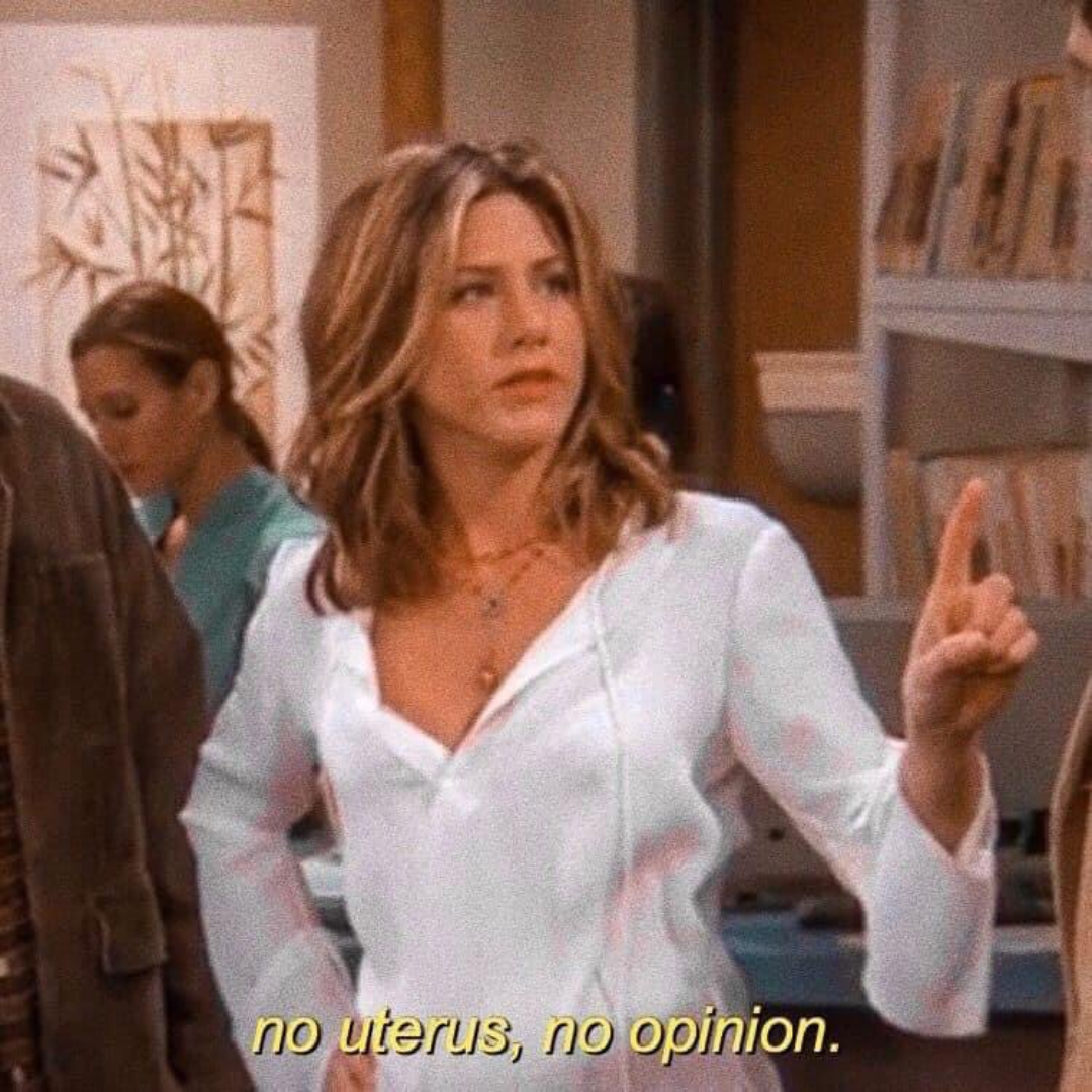 Polera No Uterus No Opinion - Rachel Green