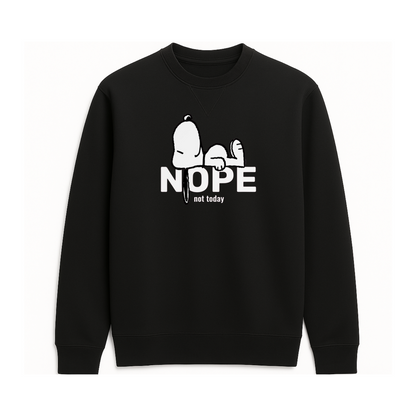 Poleron Snoopy "NOPE not today"