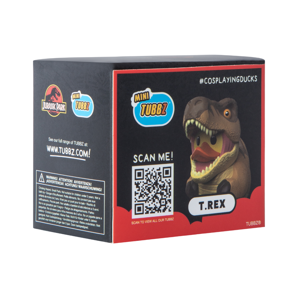 Patito Coleccionable Jurassic Park – TRex