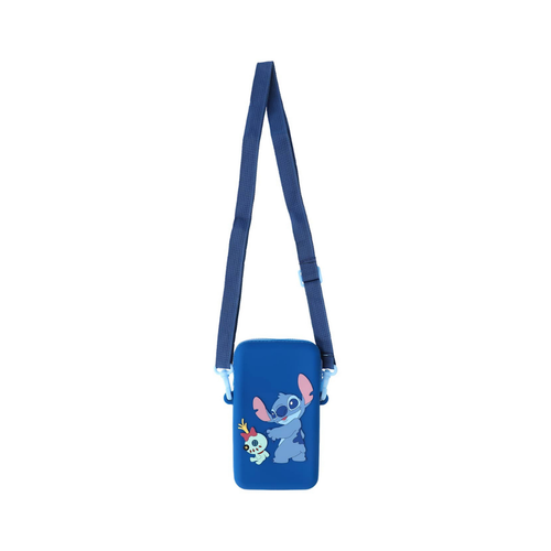 Crossbody Bolso Bandolera para Celular "Stitch y Trapos" - Lilo & Stitch