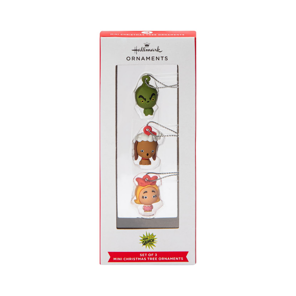 Set de 3 Adornos Miniatura El Grinch — Hallmark