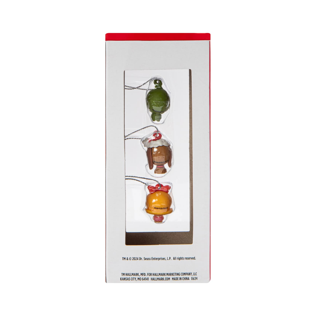 Set de 3 Adornos Miniatura El Grinch — Hallmark