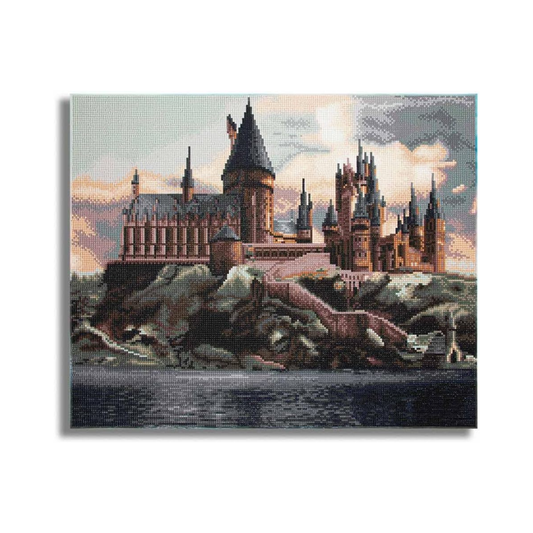 Diamond Art Harry Potter – Castillo de Hogwarts 5D (Producto Oficial)