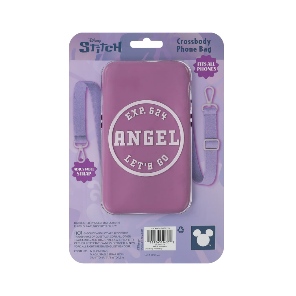 Crossbody Bolso Bandolera para Celular "Angel" - Lilo & Stitch