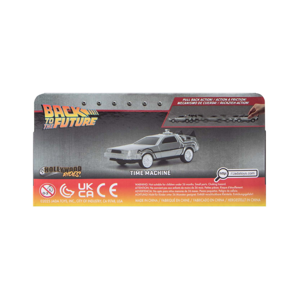 Back to the Future – DeLorean Time Machine Pullback (Auto de Retroceso)