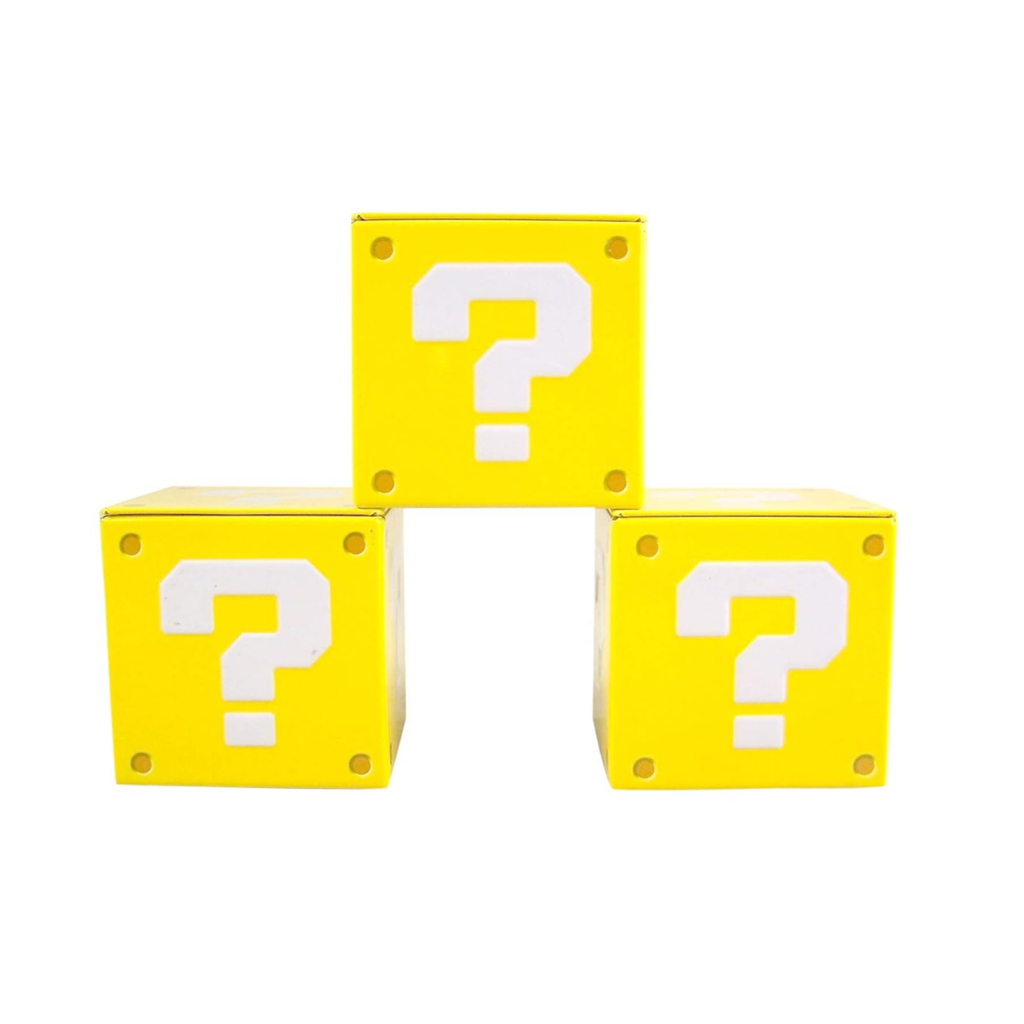 Caja Misteriosa con Caramelos Moneda - Super Mario Bros