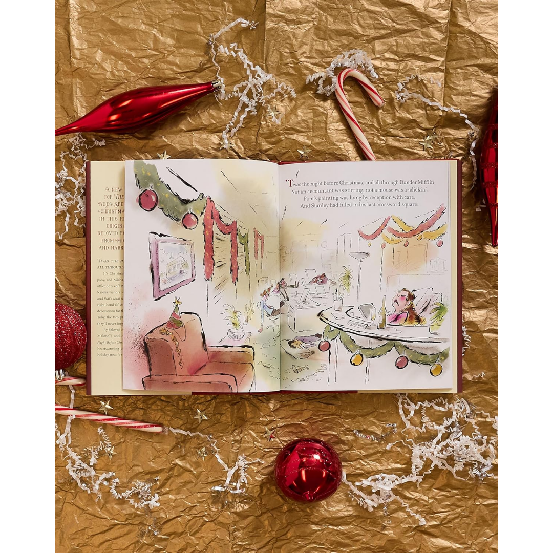 The Night Before Christmas at Dunder Mifflin – Edición Ilustrada