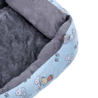 Cama para Mascotas Peanuts® Snoopy (Celeste)