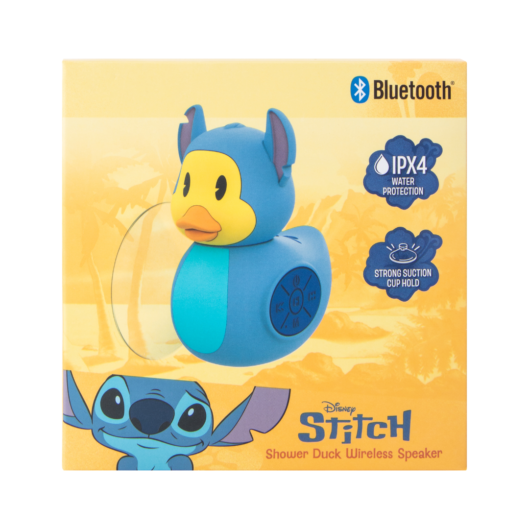 Parlante Bluetooth de Ducha Disney Patito Stitch