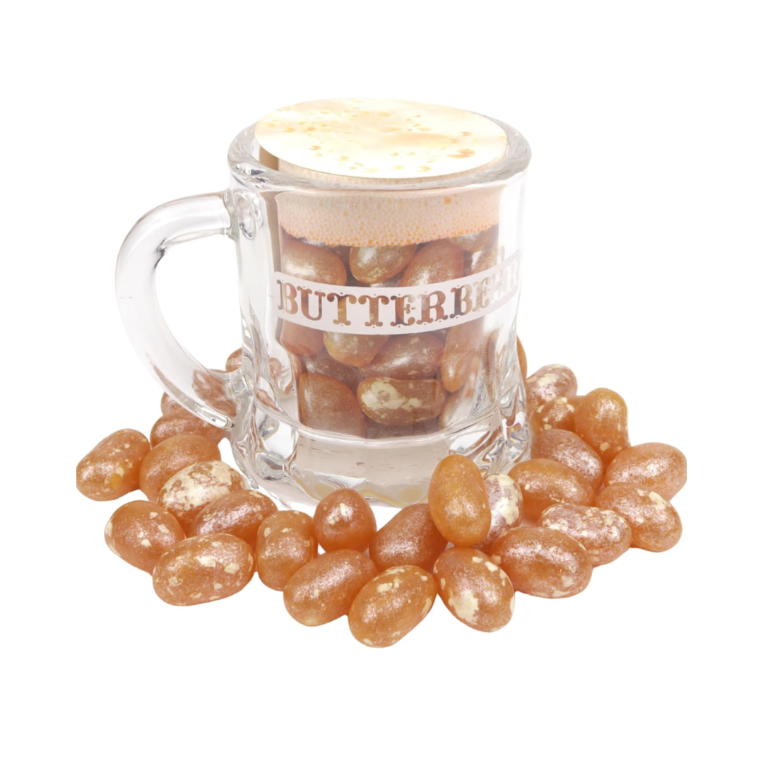 Mini Shopero de Vidrio incluye Butterbeer Jelly Beans