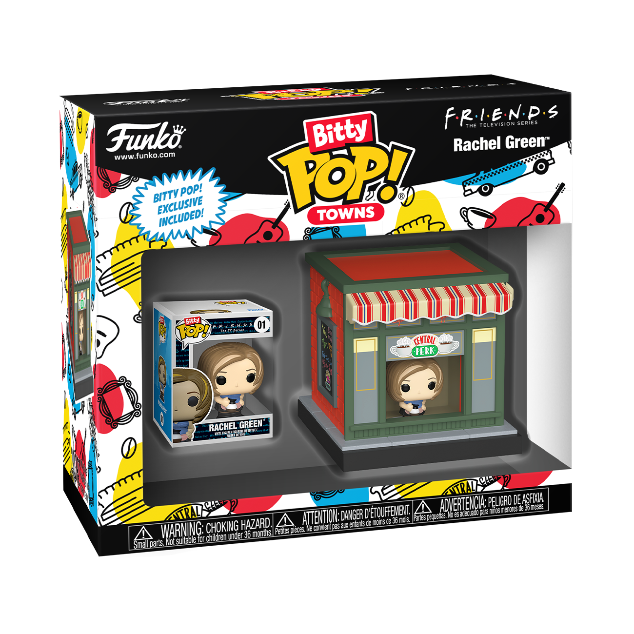 Bitty Pop Towns: Rachel y Central Perk