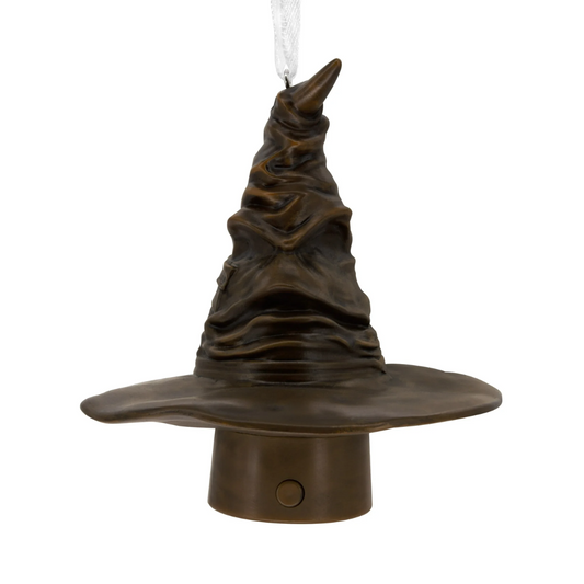Adorno Navideño Harry Potter Sombrero Seleccionador con Luz