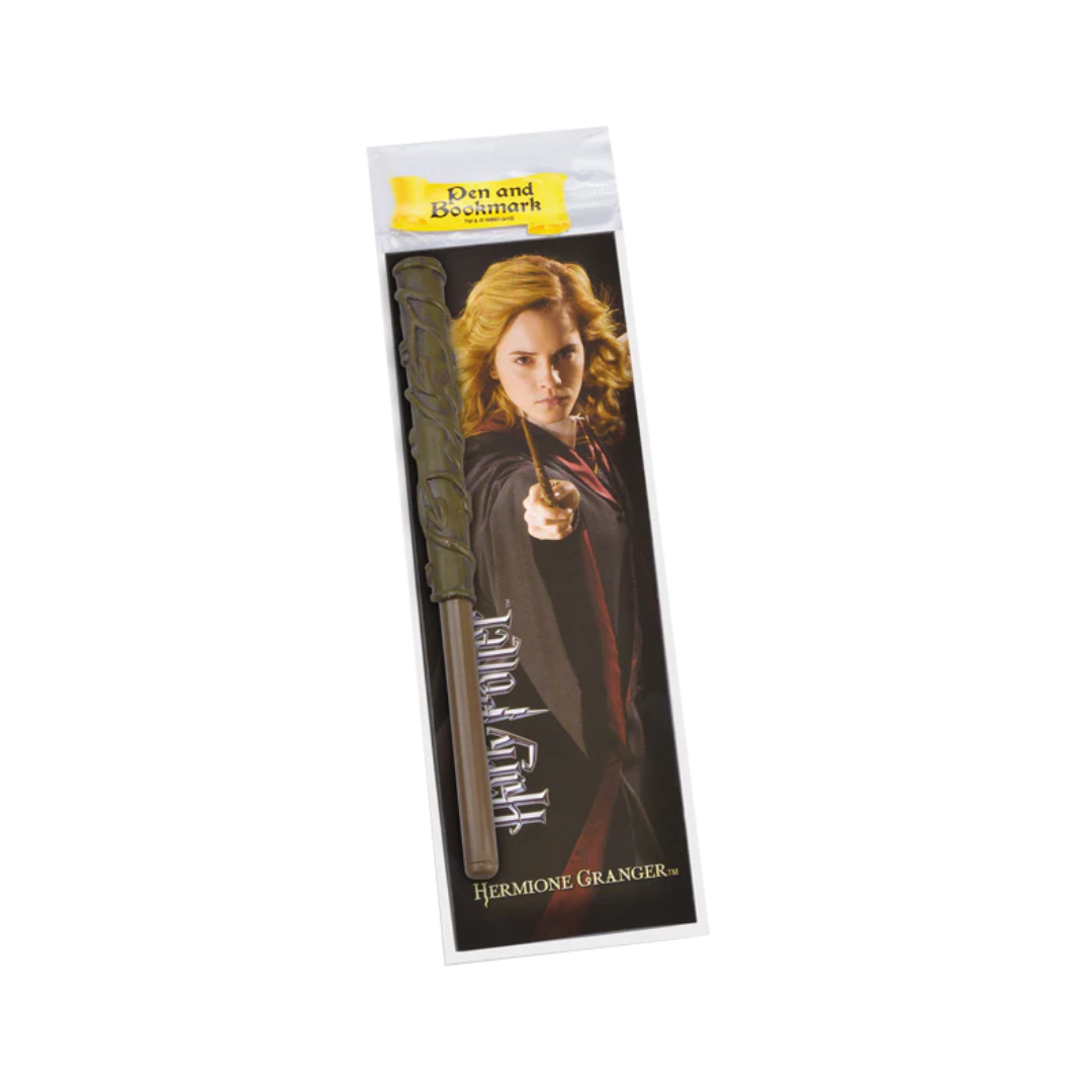 Varita de Hermione Granger (Bolígrafo + Marcapáginas)
