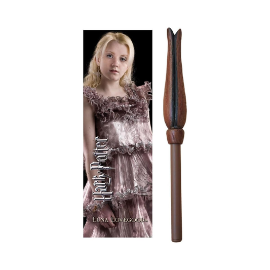 Varita de Luna Lovegood (Bolígrafo + Marcapáginas)