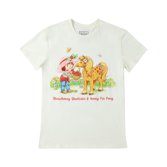 Polera Frutillita & Honey Pie Pony (Estilo Retro Unisex)