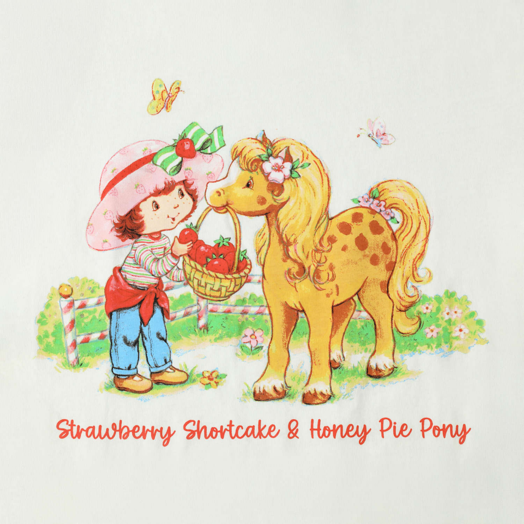 Polera Frutillita & Honey Pie Pony (Estilo Retro Unisex)