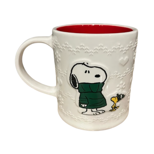 Taza Navideña Snoopy Invierno