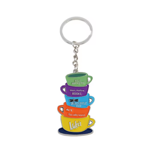 Llavero de Gilmore Girls – Tazas lugares icónicos de Stars Hollow