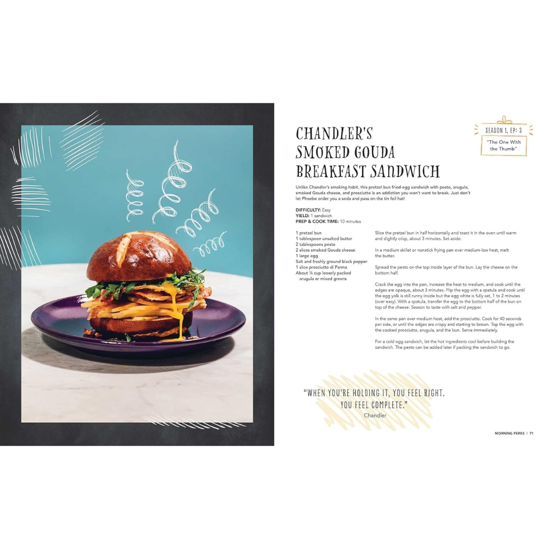 Libro de Cocina Friends: The Official Central Perk Cookbook