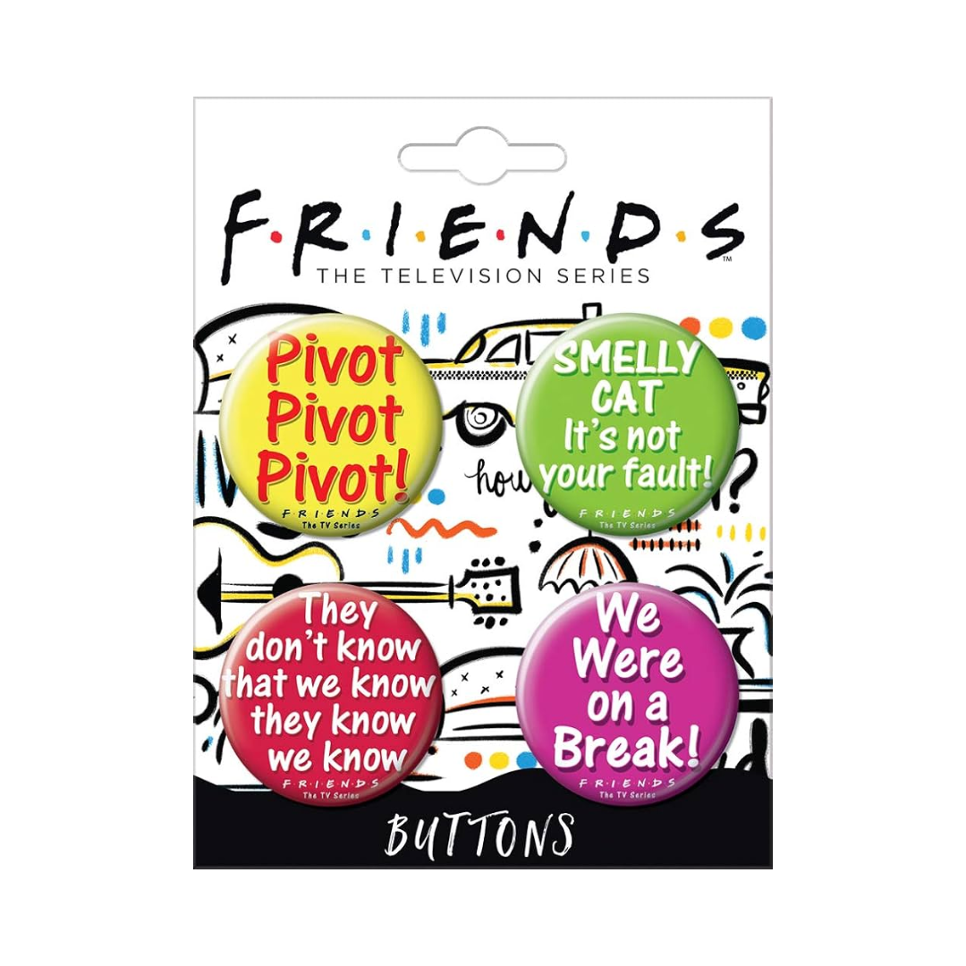 Chapitas Oficiales Friends