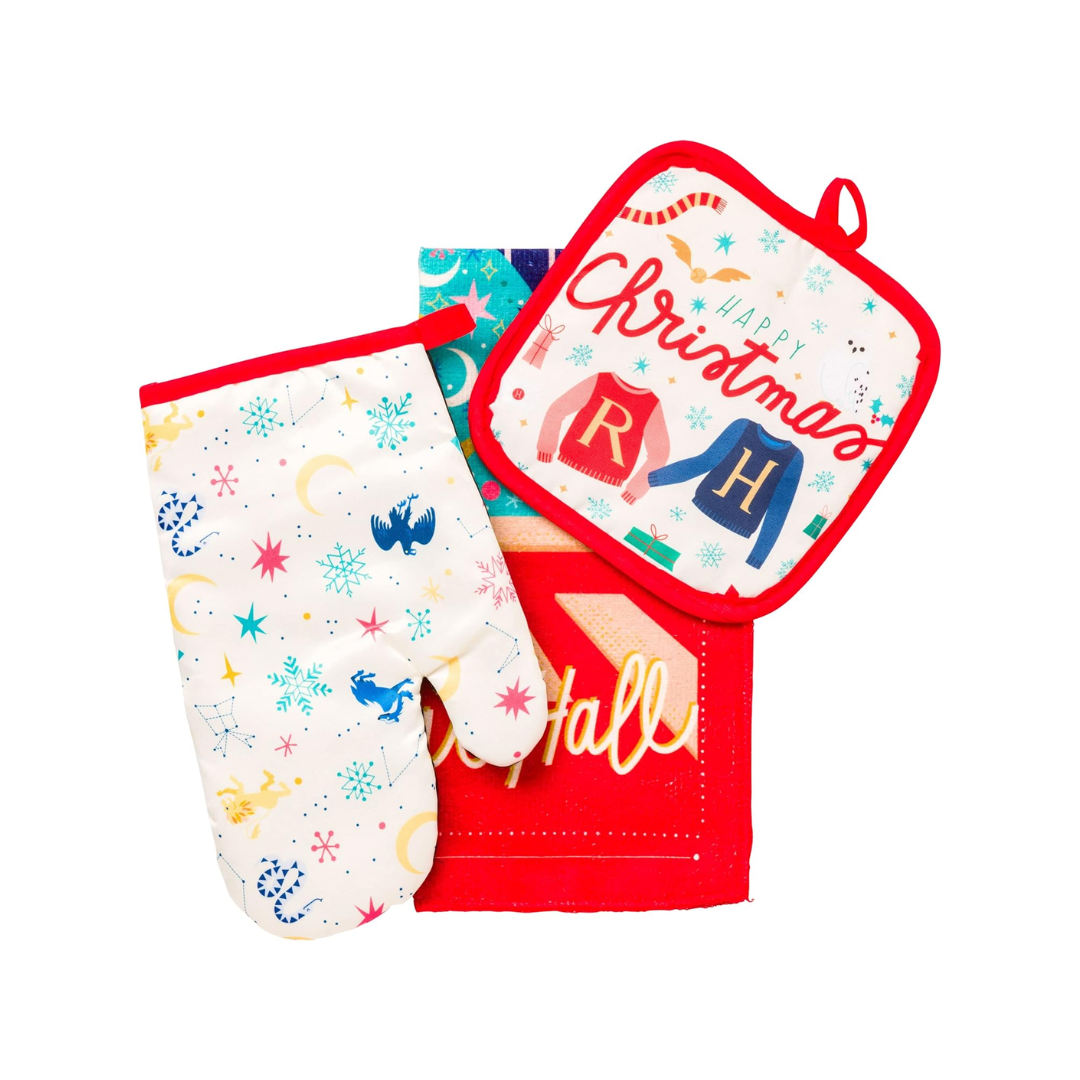 Set de Cocina Navideño Harry Potter — 3 Piezas