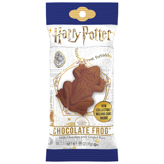 Rana de Chocolate Harry Potter Incluye Tarjeta Coleccionable