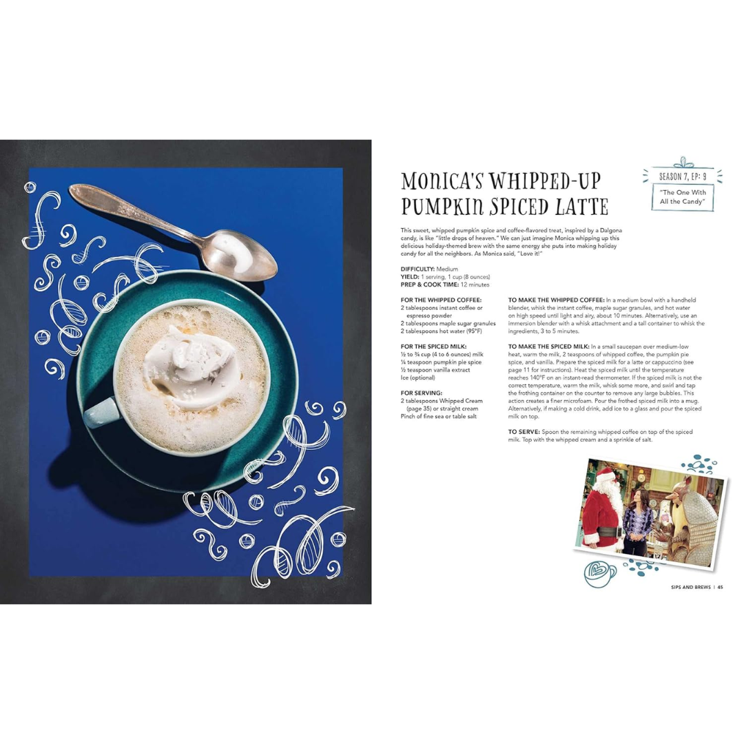 Libro de Cocina Friends: The Official Central Perk Cookbook