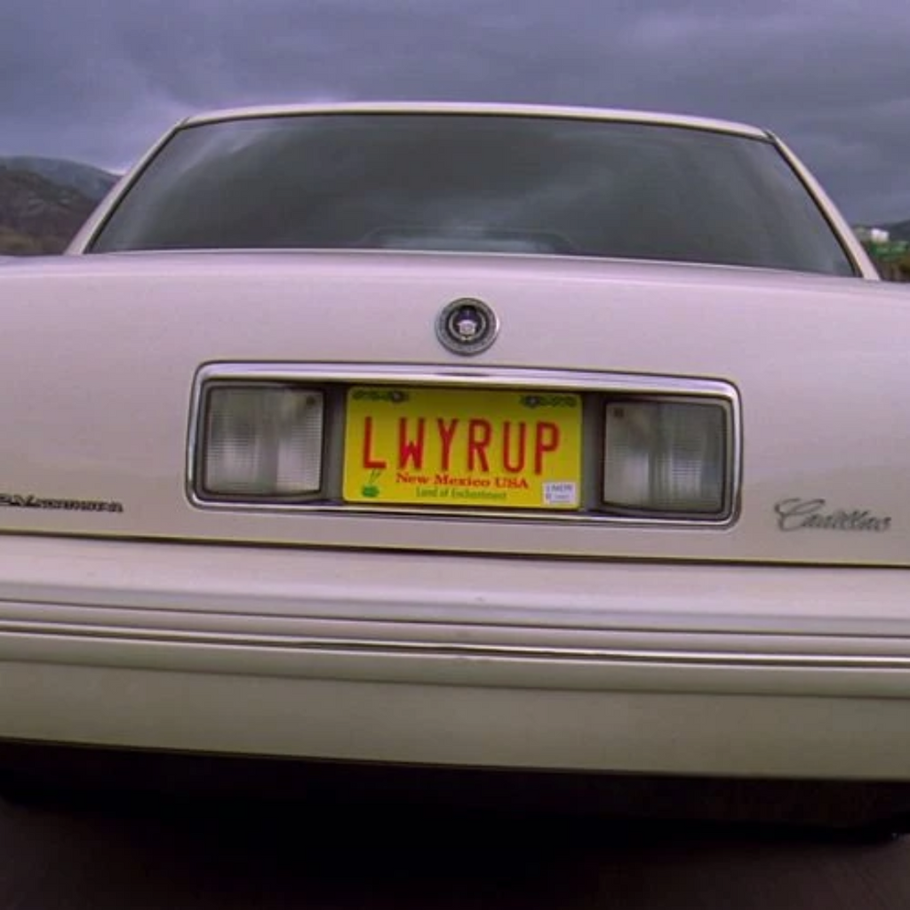 Llavero de placa de Saul Goodman, Nuevo México, LWYRUP