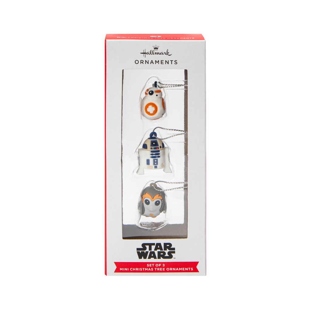 Set de 3 Adornos Miniatura Star Wars — Hallmark