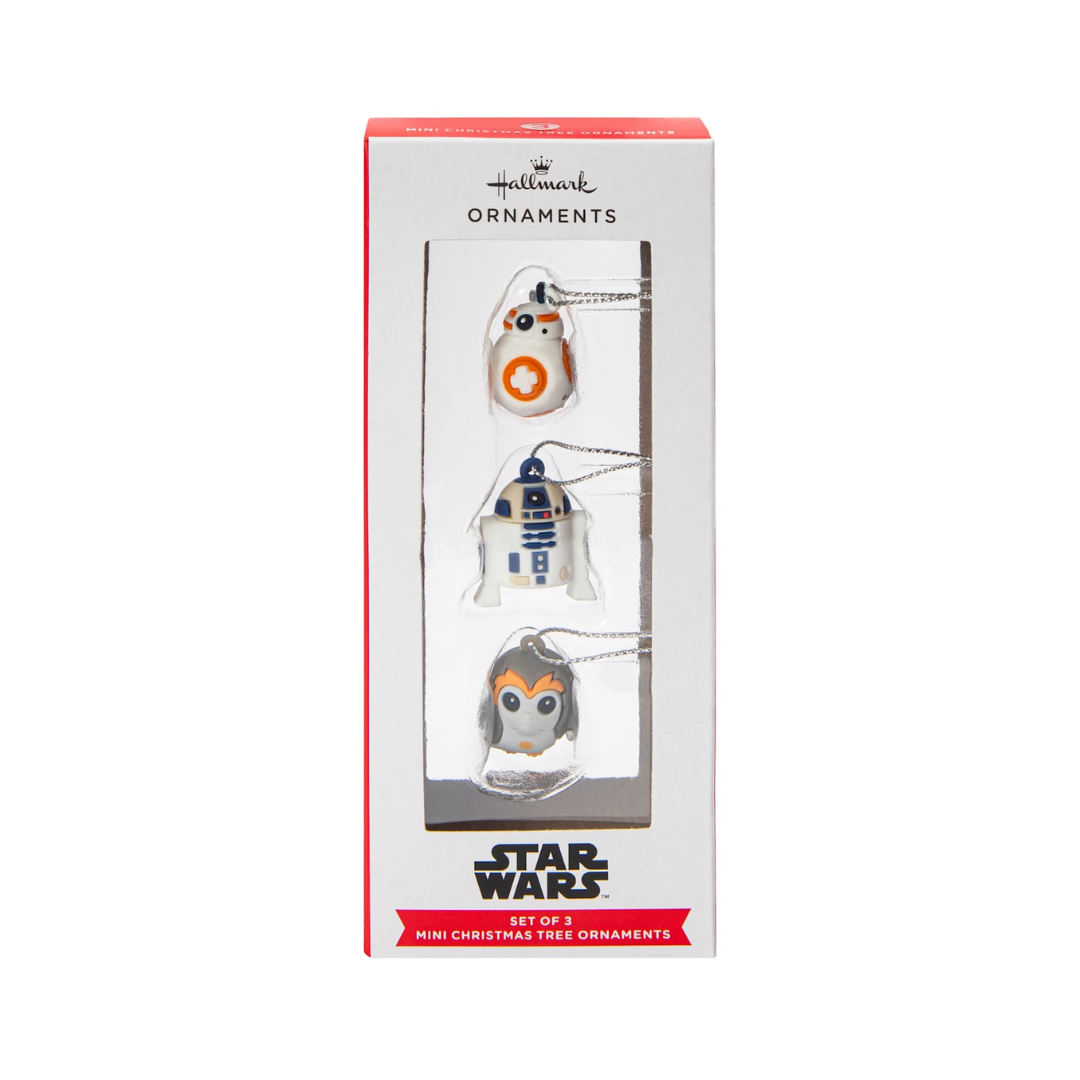 Set de 3 Adornos Miniatura Star Wars — Hallmark