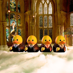 [PREVENTA] Set Coleccionable de 4 Patos TUBBZ Casas Hogwarts (Edición Limitada) - Harry Potter