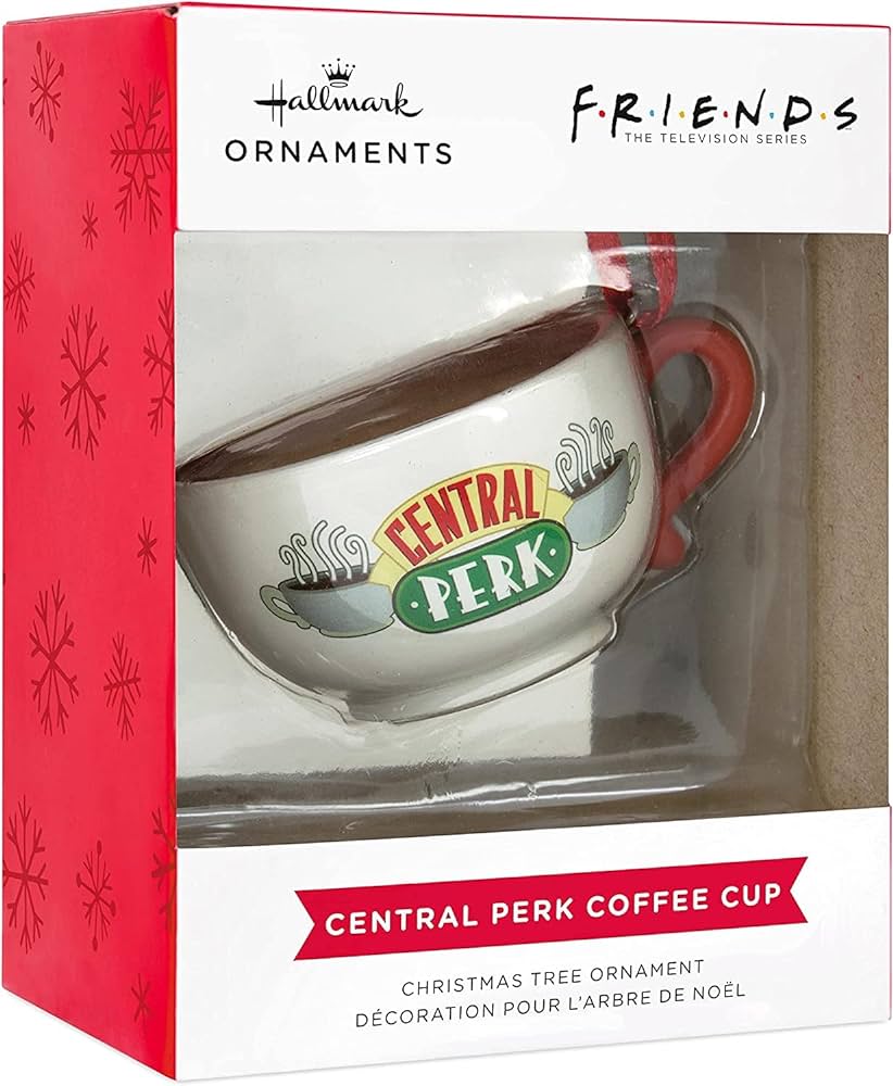 Adorno Navideño Taza Central Perk Friends — Hallmark