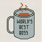Kit de Bordado The Office Cross-Stitch