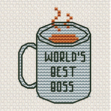 Kit de Bordado The Office Cross-Stitch