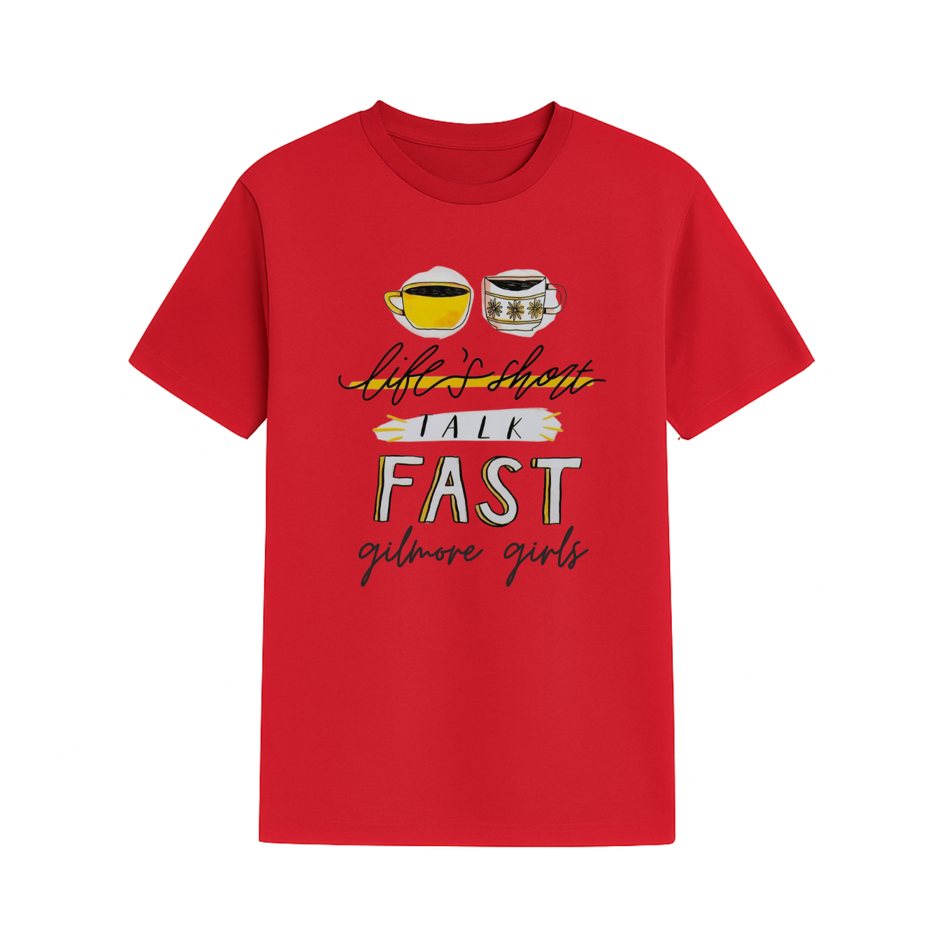 Polera Life´s Short Talk Fast Gilmore Girls (Unisex)